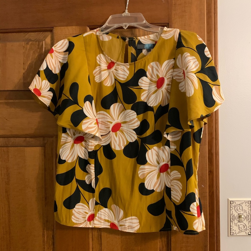 Anthropologie floral top
